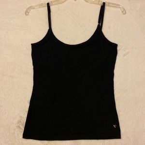 Victoria secret heavenly soft black cami sleep tank XS